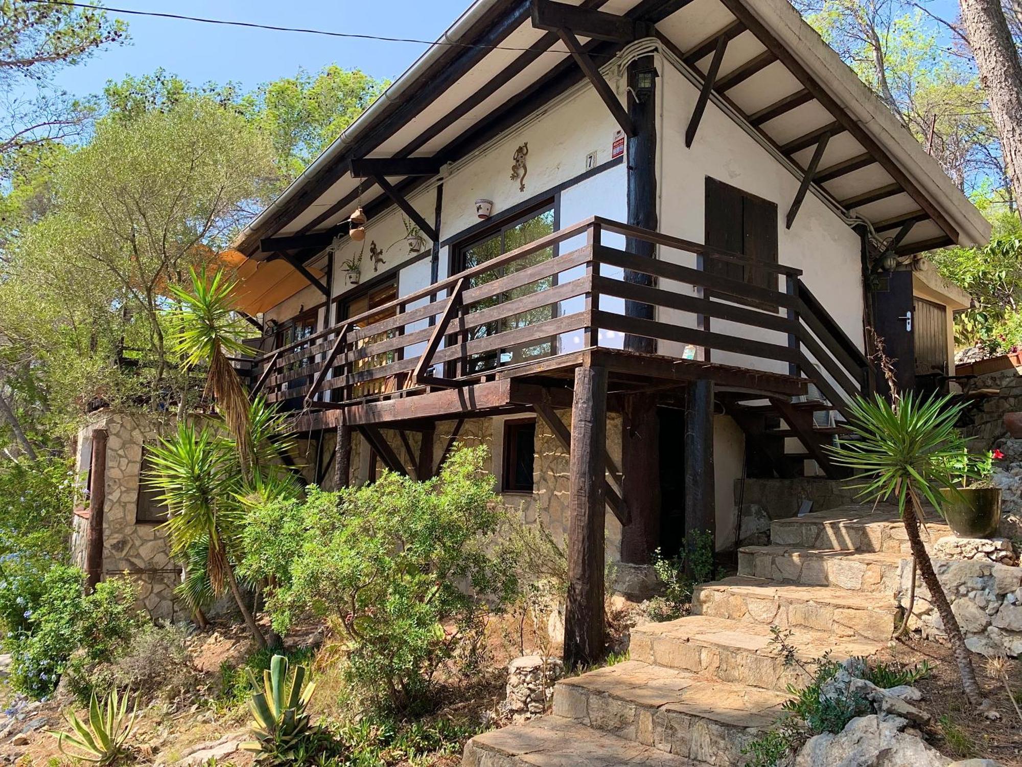 Ferienwohnung La Casita Del Bosque Sant Pere De Ribes Exterior foto