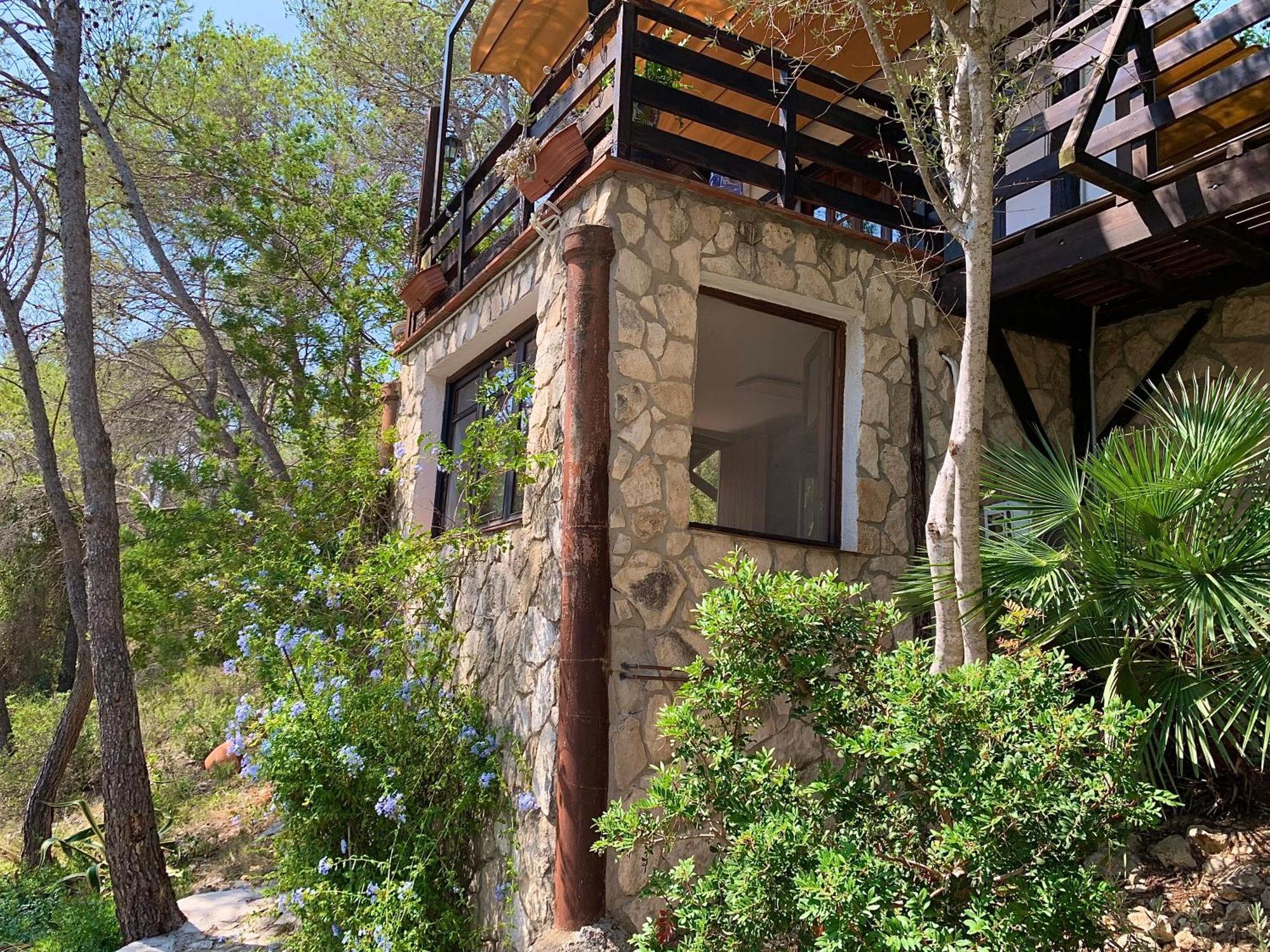 Ferienwohnung La Casita Del Bosque Sant Pere De Ribes Exterior foto
